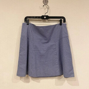 J. McLaughlin Embroidered Geometric Skirt Size 8 EUC